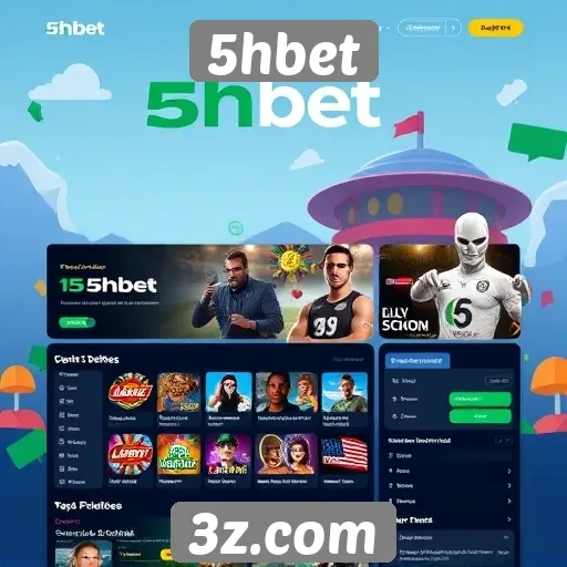 Acessibilidade e design do site 5hbet